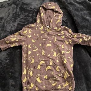 Y2K vintage 2004 banana hoodie